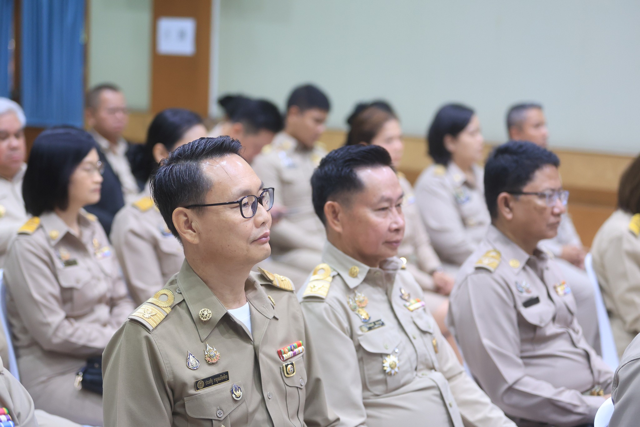 title - เลขาธิการ ส.ป.ก. นำทีมผู้บริหาร และเจ้าหน้าที่ ส.ป.ก. ประกาศเจตนารมณ์ตามนโยบาย No Gift Policy( วันที่ 6 มีนาคม 2569)